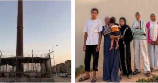 الداخلية تكشف حقيقة إقامة أسرة خيمة أسفل برج كهربائي بـ 6 أكتوبر
