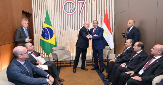 الرئيس البرازيلي يؤكد ضرورة مواصلة العمل لزيادة التبادل التجارى مع مصر