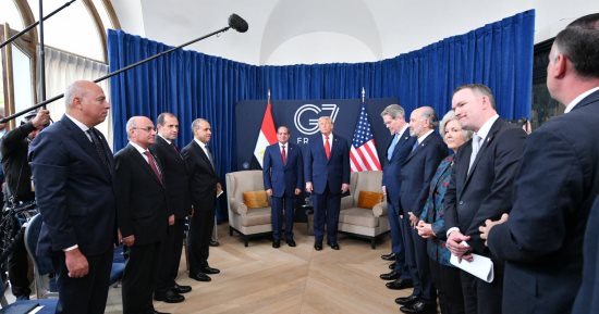 ترامب: نعمل على حل أزمة سد النهضة وإثيوبيا تعاملت مع مصر بطريقة غير منصفة