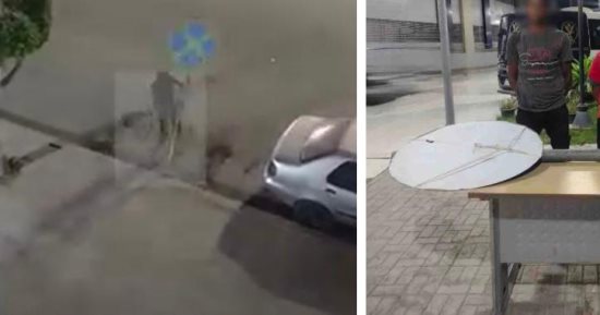 ضبط لص سرق لوحة إرشادية بالعجوزة وباعها لعامل خردة