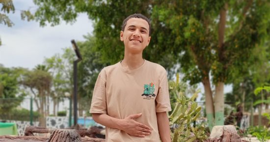 عمر يحصد الدرجة النهائية فى الشهادة الإعدادية بالجيزة: هدفى الالتحاق بمدارس STEM