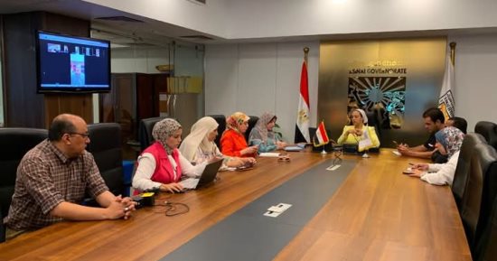 نائب محافظ جنوب سيناء تتابع معدلات الإنجاز بملفات الترشح لجائزة مصر للتميز الحكومى