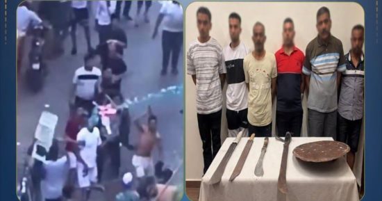 مشاجرة بالأسلحة ومصابين في الإسكندرية بسبب طفل.. فيديو
