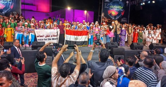 فنون مكتبة مصر العامة بالإسماعيلية تشارك فى مهرجان الطبول الدولي