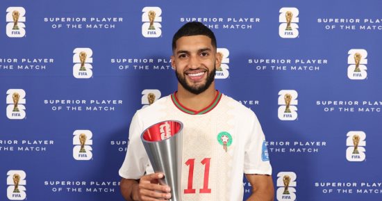 إسماعيل صيبارى رجل مباراة المغرب وإسكتلندا في كأس العالم 2026