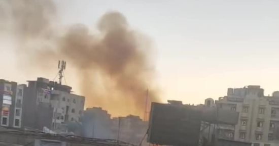السيطرة على حريق بكافتيريا بمحيط محطة أتوبيس بالغردقة