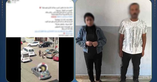 سيدة تتهم طليقها بضربها فى الشارع ببورسعيد.. فيديو