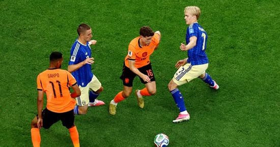 هولندا تنضم إلى نادى الـ100 هدف فى تاريخ كأس العالم.. صور 