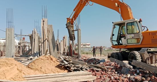 محافظة الإسكندرية تواصل حملاتها المكثفة لإزالة مخالفات البناء والتعديات