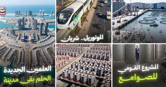 من العاصمة الإدارية إلى الدلتا الجديدة والضبعة وسيناء.. "اليوم السابع" يوثق حصاد 13 عامًا من المشروعات القومية في ملحمة رقمية بتقنيات الذكاء الاصطناعي ترصد رحلة بناء الجمهورية الجديدة
