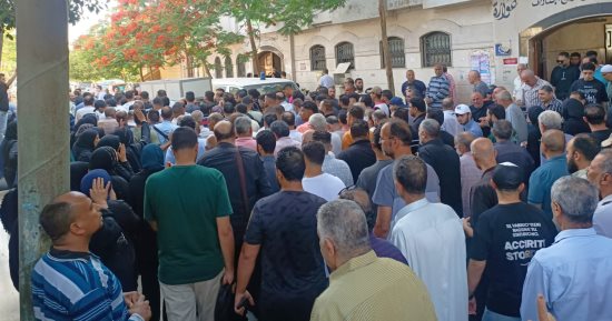 تشييع جنازة الفنان الشاب كريم عبد العليم بمقابر عواره فى طنطا.. صور