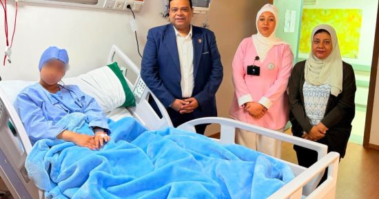 نجاح أول عملية زراعة قوقعة لطفلة داخل مستشفى شرم الشيخ الدولى
