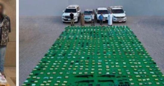 ضبط طن مخدرات بقيمة 140 مليون ومقتل عنصرين شديدي الخطورة