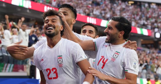 إيران تسجل هدف التعادل أمام منتخب مصر