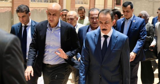 وزير التعليم ومحافظ سوهاج يتفقدان مستجدات الأعمال الإنشائية لمشروعات تعليمية جديدة