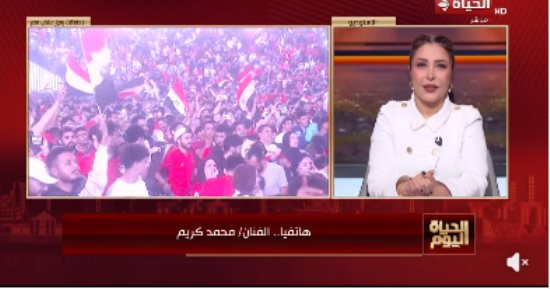محمد كريم: فرحة المصريين بالمنتخب مالهاش مثيل في هوليوود