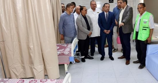 محافظ المنوفية يفتتح مركز الأورام الجديد بمستشفى منوف العام