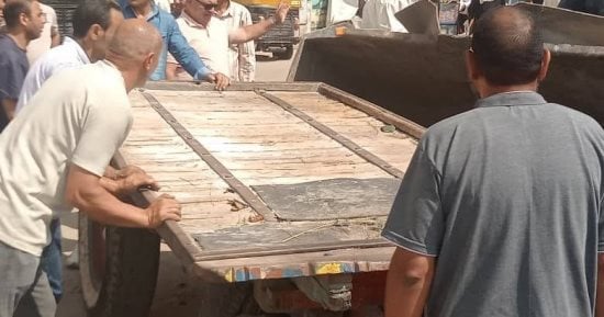 نائب محافظ القليوبية تقود حملة لمصادرة العربات الكارو ومواجهة ظاهرة النباشين