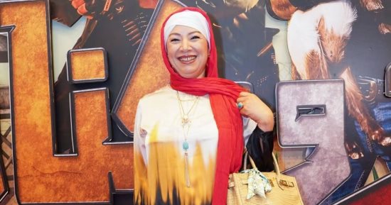 انتصار: ارتدائى الحجاب في عرض صقر وكناريا للترويج لشخصيتى فى الفيلم فقط