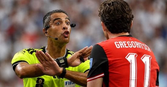 تألق مصري في كأس العالم.. أمين عمر وعاشور يواصلان كتابة التاريخ