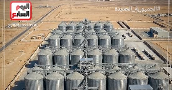 30 يونيو والأمن الغذائى.. اليوم السابع توثق رحلة بناء منظومة الصوامع الحديثة بالـAi