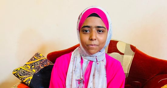الأولى على الشهادة الإعدادية بقنا: نفسي أدخل طب والمحافظ بلغني النتيجة.. فيديو