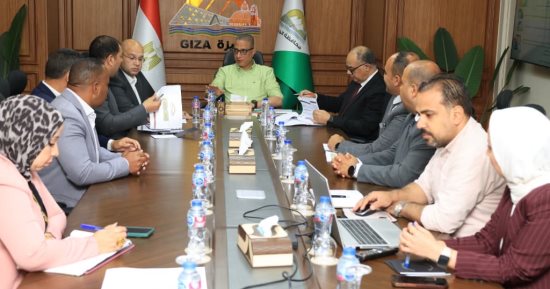 محافظ الجيزة يوجه بدراسة إحلال وتجديد شبكة الصرف الصحى فى بشتيل
