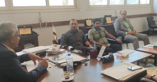 جامعة حلوان التكنولوجية الدولية تعقد اجتماعا موسعا مع جامعة كورياتك الكورية 