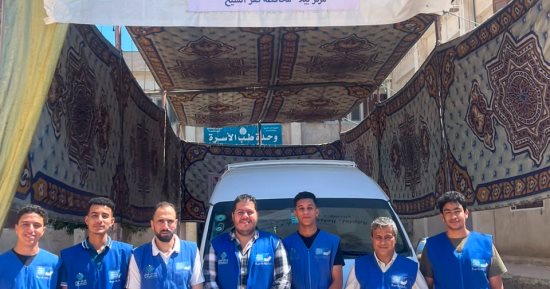 بنك الشفاء المصرى ينظم 4 قوافل طبية شاملة بكفر الشيخ بالتعاون مع مجلس الوزراء
