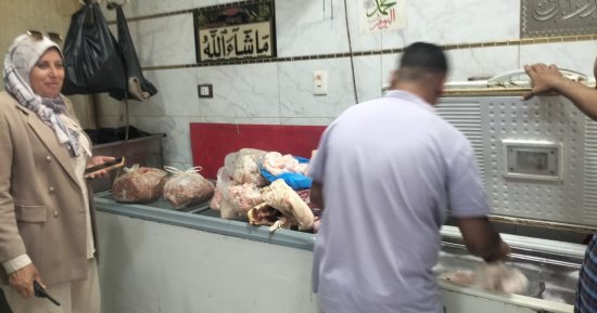 محافظ المنوفية: ضبط أكثر من طن ونصف لحوم متنوعة مجهولة المصدر وغير صالحة