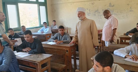 متابعات ميدانية مكثفة للجان امتحانات الشهادة الثانوية الأزهرية بسوهاج