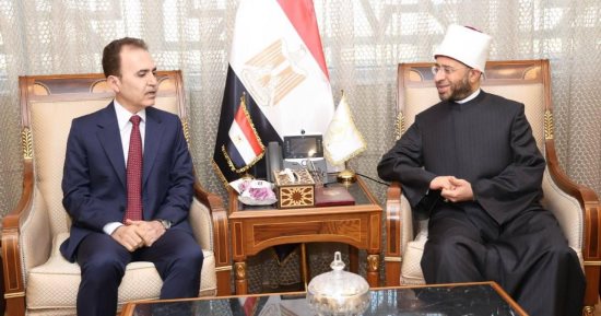 الأزهرى يستقبل وزير الأوقاف والشئون الدينية بكردستان العراق لبحث تعزيز التعاون