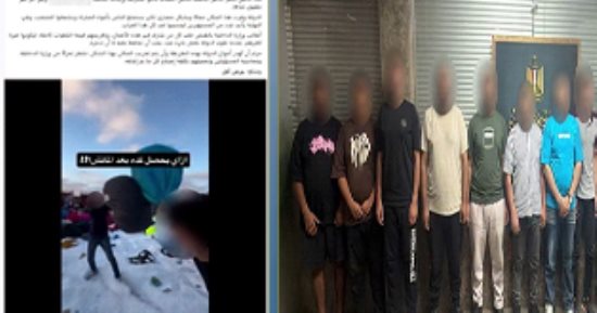 الداخلية: ضبط 10 أشخاص متهمين بإتلاف مقاعد بالمنطقة الترفيهية بالعاصمة الجديدة