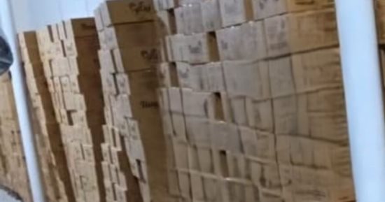 ضبط 6600 كرتونة تونة مجهولة المصدر خلال حملة تموينية بأوسيم