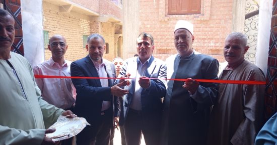 محافظ بني سويف يُنيب رئيس مركز ناصر في افتتاح مسجد عمر بن الخطاب ببني زايد