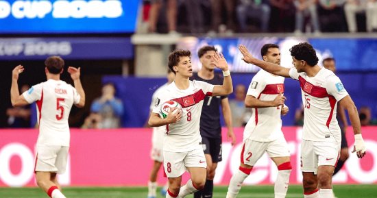 تركيا تتقدم على أمريكا 2-1 فى الشوط الأول بكأس العالم 2026