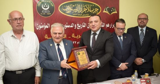 وفد تنسيقية شباب الأحزاب والسياسيين يلتقى قيادات حزب الأحرار الدستوريين