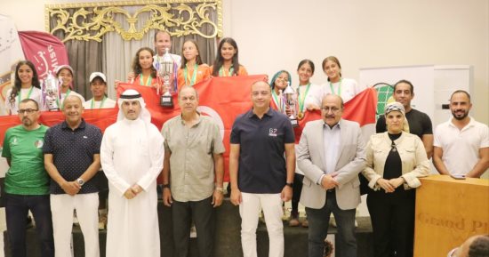 مصر تتوج بصدارة الناشئين وتونس تحصد المركز الأول للناشئات بالبطولة العربية للتنس