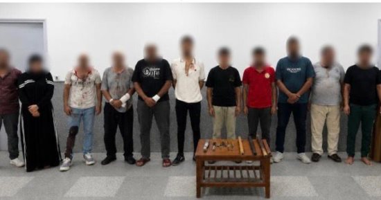 ضبط المتهمين بالتشاجر بأسلحة فى بورسعيد بسبب خلافات الجيرة
