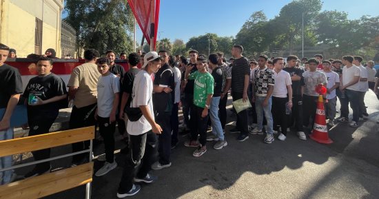 بدء إجراءات التفتيش قبل دخول لجان الثانوية استعدادا لامتحان الرياضيات البحتة