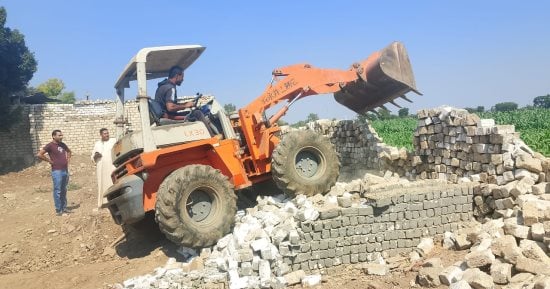 محافظ المنوفية: إزالات فورية لعدد من حالات التعدى على الأراضى الزراعية