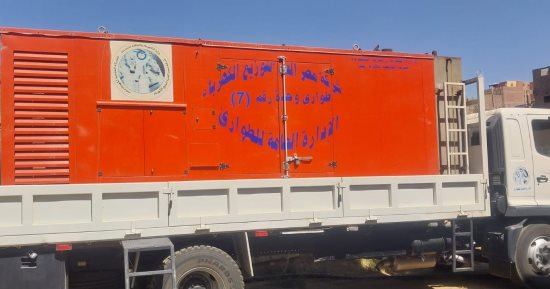 حريق محول كهرباء محطة مياه إدفو بأسوان.. والشركة توفر البديل للتشغيل