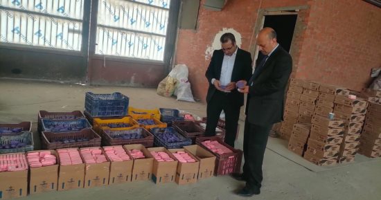 ضبط مصنع غير مرخص لتقليد العلامات التجارية والتحفظ على 32 ألف قطعة صابون بالغربية