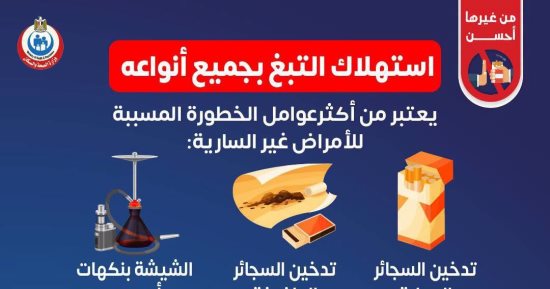 وزارة الصحة توجة رسالة عاجلة للمدخنين.. تعرف على التفاصيل