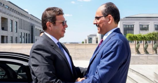 رئيس المخابرات العامة يبحث مع نظيره التركى عددا من القضايا 