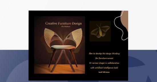 Creative Furniture Design كتاب يوثق تكامل الذكاء الاصطناعى مع تصميم الأثاث