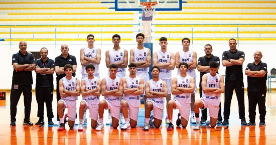 منتخب مصر يفوز على البحرين في البطولة العربية لكرة السلة للشباب بتونس