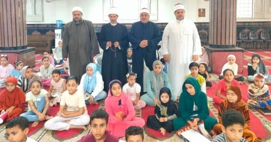 تنظيم برنامج لقاء الجمعة للأطفال ضمن مبادرة صحح مفاهيمك بكفر الشيخ.. فيديو