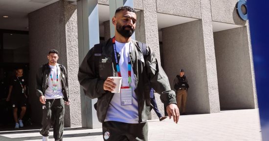 منتخب مصر يتوجه لاستاد دالاس استعدادا لخوض مباراة أستراليا.. صور