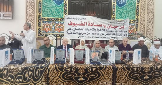 تكريم ثمانية من حفظة القرآن الكريم في احتفالية كبرى بقرية العدلية بالشرقية